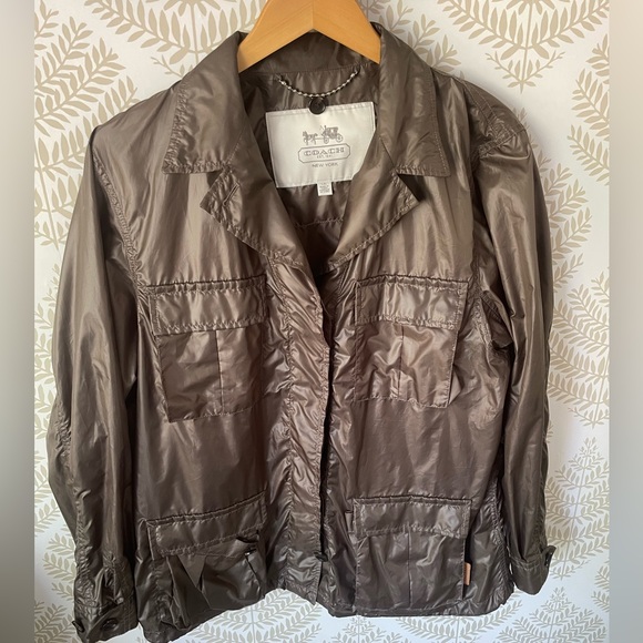 Like New Coach “Getaway” Softshell Jacket Large - Picture 3 of 15